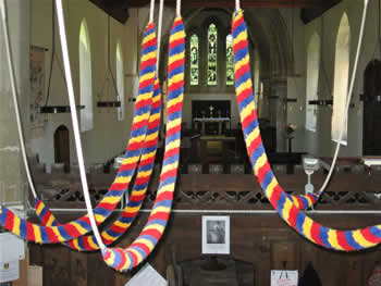 Interior of Church - West Window View