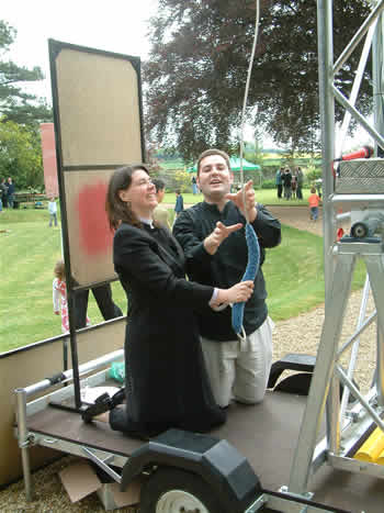 Vicar Sallies Forth